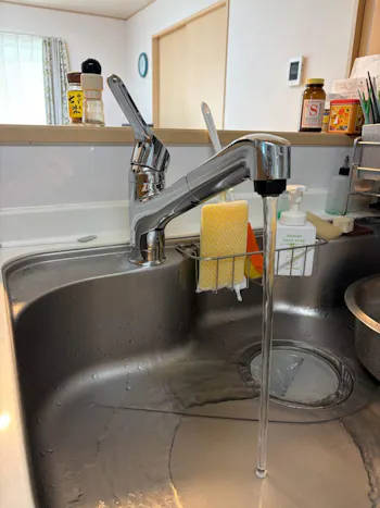 埼玉県鴻巣市のお客様の食洗機交換工事　具体的な工事内容3