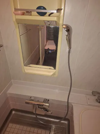 宮城県大崎市のお客様の浴室水栓工事