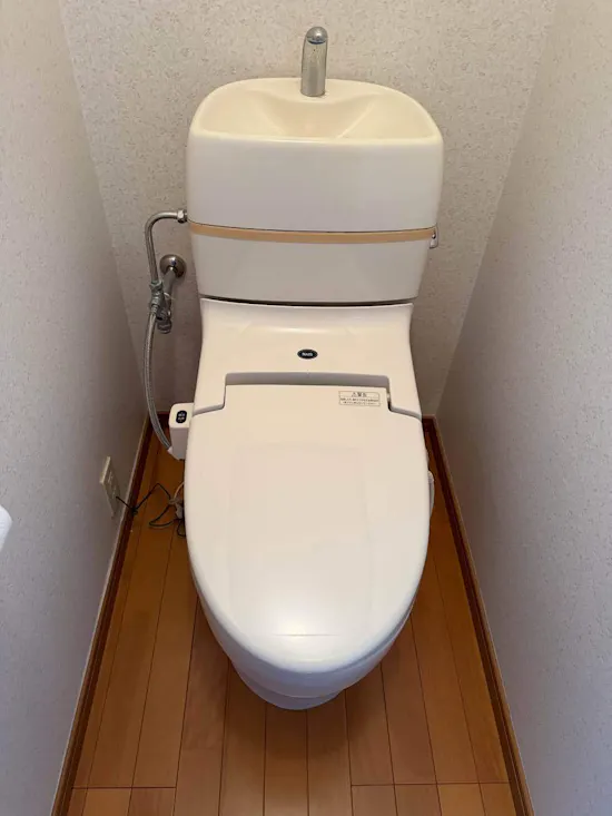 工事前　東京都東大和市のお客様のトイレ工事