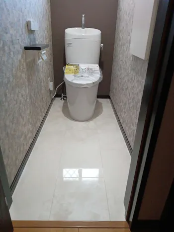 東京都武蔵村山市のお客様のトイレリフォーム工事