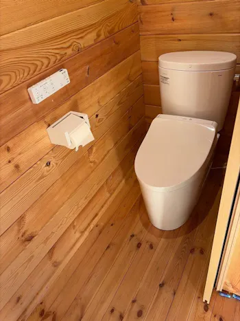 山梨県大月市のお客様のトイレ工事