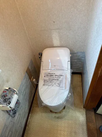 静岡県磐田市のお客様のトイレ工事