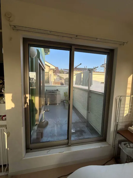 工事前　埼玉県川越市のお客様の内窓設置工事