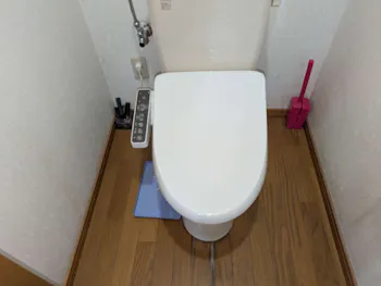 静岡県浜松市のお客様の温水洗浄便座交換工事