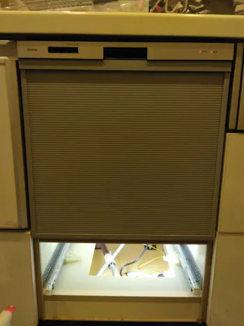 東京都八王子市のお客様の食洗機交換工事