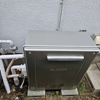 神奈川県横須賀市のお客様のガス給湯器交換工事