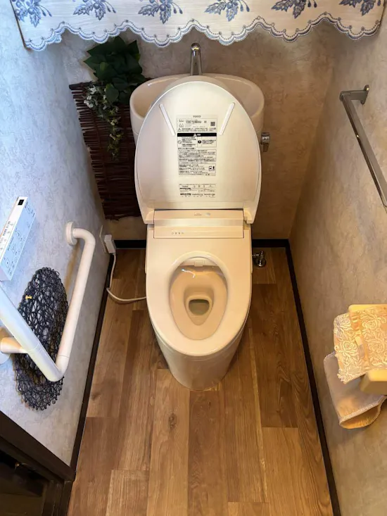 工事後　茨城県鉾田市のお客様のトイレ工事