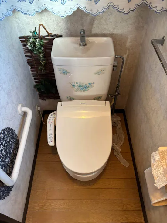 工事前　茨城県鉾田市のお客様のトイレ工事