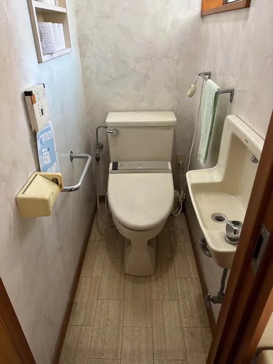 工事前　静岡県磐田市のお客様のトイレ工事