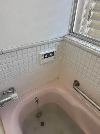 長野県上田市のお客様のガス給湯器交換工事　具体的な工事内容2