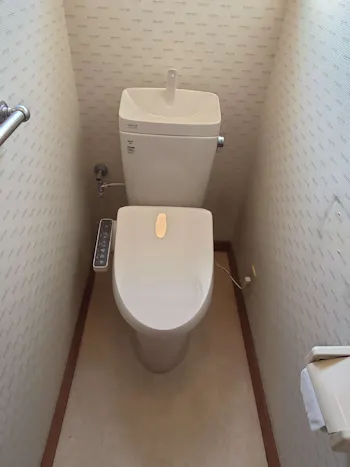栃木県宇都宮市のお客様のトイレ交換工事