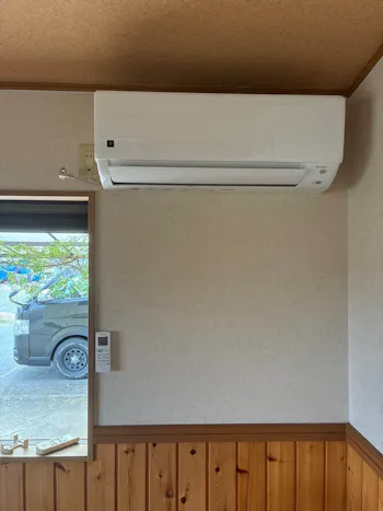 埼玉県熊谷市のお客様のエアコン工事