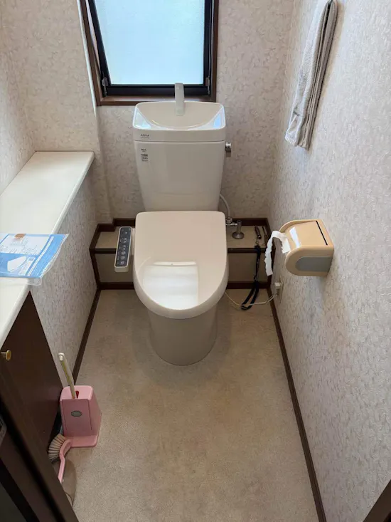 工事後　埼玉県北本市のお客様のトイレ工事