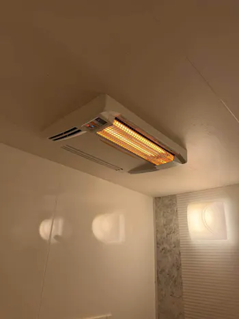 静岡県沼津市のお客様の浴室暖房機工事