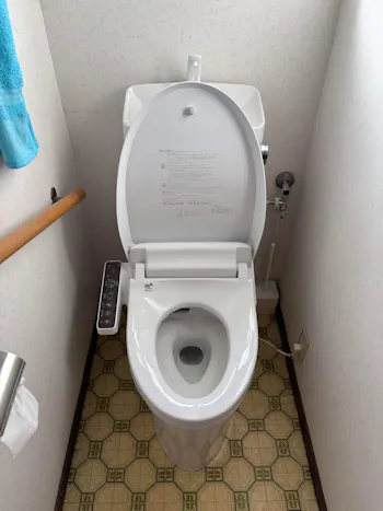 茨城県水戸市のお客様のトイレ工事