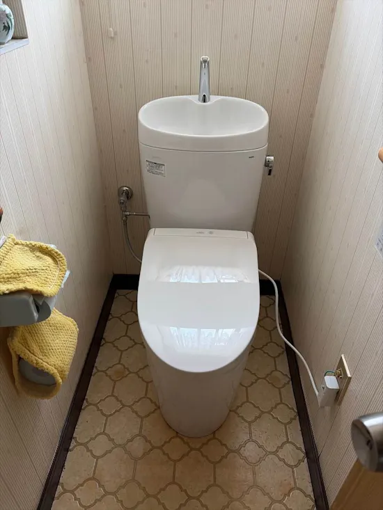 工事後　千葉県茂原市のお客様のトイレ交換工事