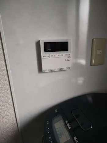 福島県いわき市のお客様のガス給湯器取付工事　具体的な工事内容1