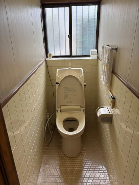 工事前　三重県桑名市のお客様のトイレ工事