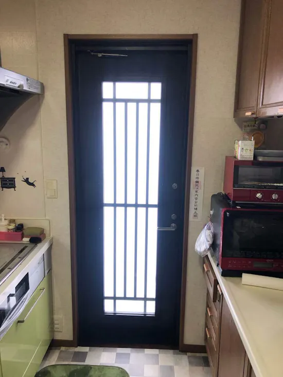 工事前　福島県耶麻郡のお客様の内窓工事