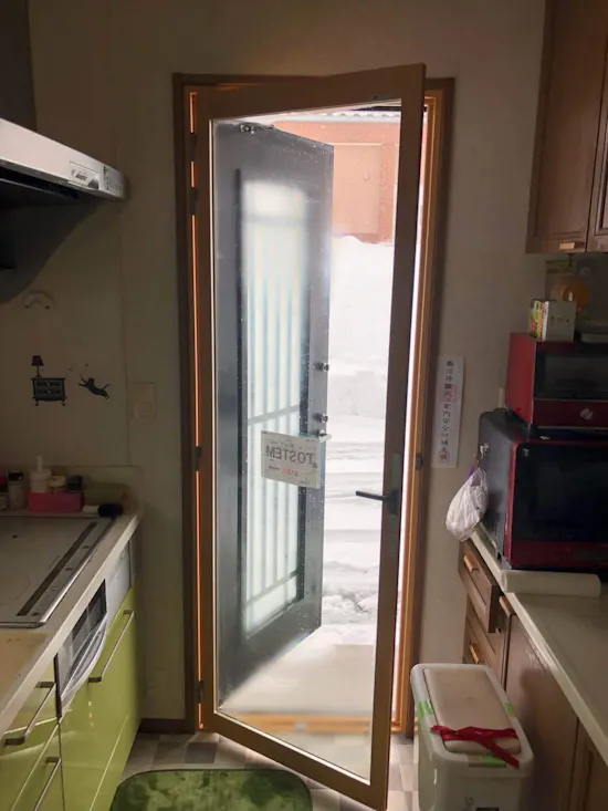 工事後　福島県耶麻郡のお客様の内窓工事