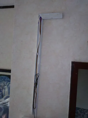 東京都昭島市のお客様のTVドアホン交換工事　具体的な工事内容3