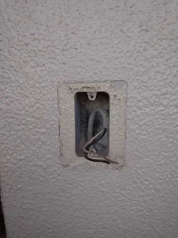 東京都昭島市のお客様のTVドアホン交換工事　具体的な工事内容4