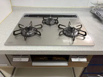 東京都八王子市のお客様のビルトインコンロ・ガスコンロ工事