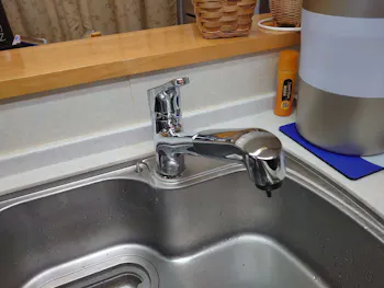 愛知県豊田市のお客様のキッチン水栓工事