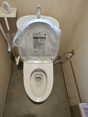 三重県四日市市のお客様のトイレ工事