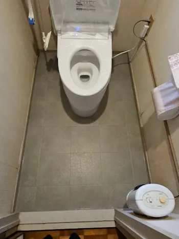 三重県四日市市のお客様のトイレ工事　具体的な工事内容2