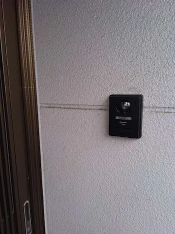 埼玉県入間市のお客様のドアホン交換工事　具体的な工事内容3