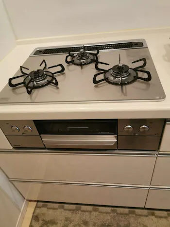 神奈川県小田原市のお客様のビルトインコンロ・ガスコンロ工事