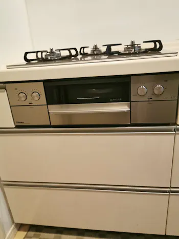 神奈川県小田原市のお客様のビルトインコンロ・ガスコンロ工事　具体的な工事内容3