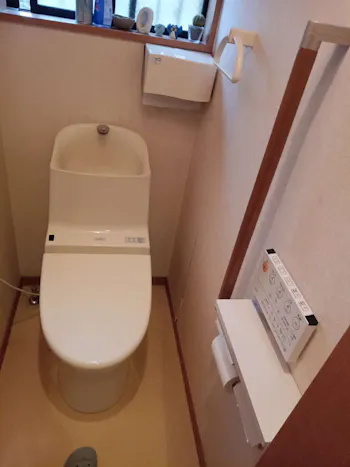東京都立川市のお客様のトイレ交換工事　具体的な工事内容5