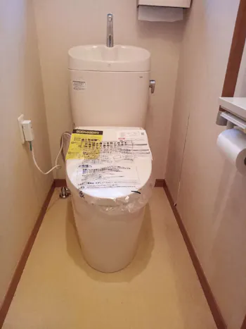 東京都立川市のお客様のトイレ交換工事