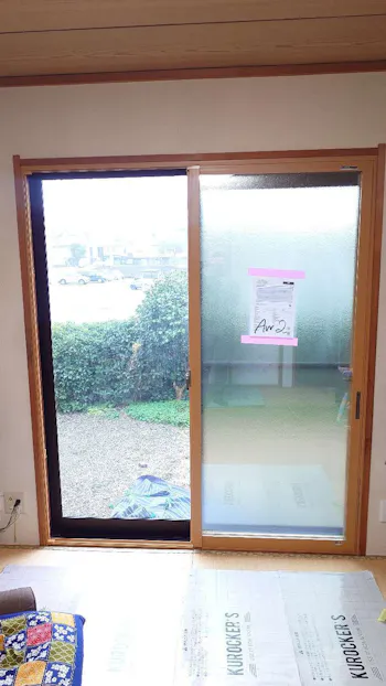 三重県桑名市のお客様の内窓(YKK)設置工事　具体的な工事内容1