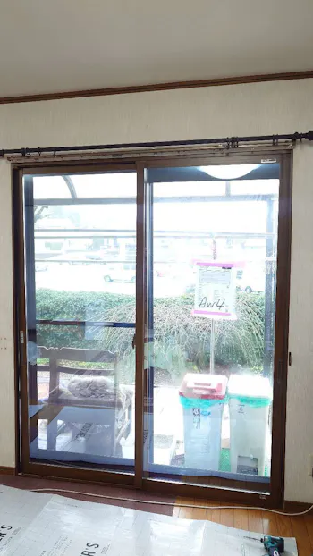三重県桑名市のお客様の内窓(YKK)設置工事　具体的な工事内容3
