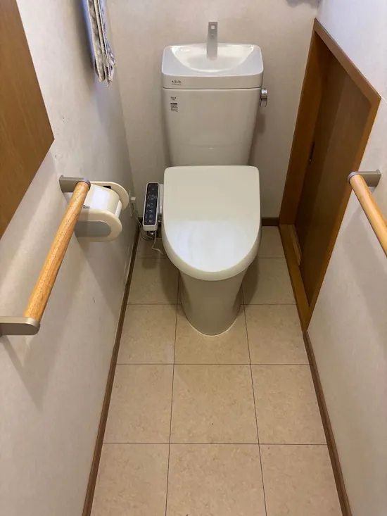工事後　茨城県日立市のお客様のトイレ工事