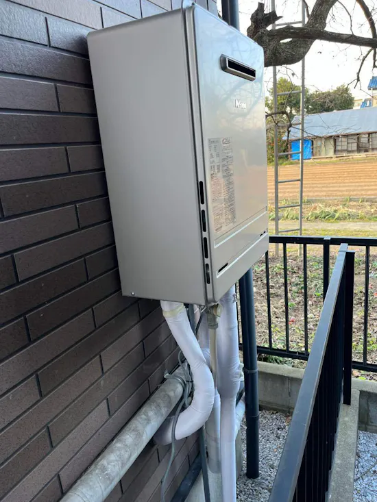 工事後　埼玉県久喜市のお客様の給湯器工事