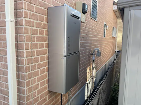 工事後　埼玉県桶川市のお客様のガス給湯器交換工事