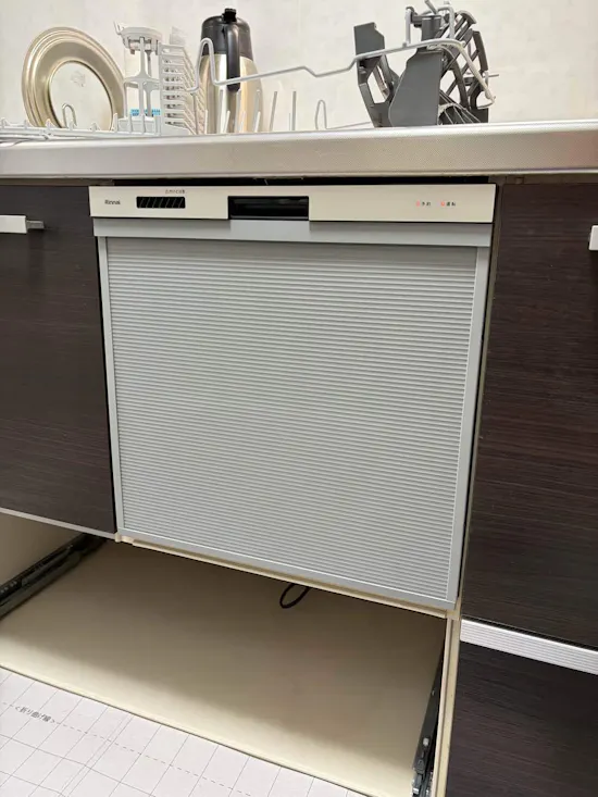 工事後　埼玉県北本市のお客様の食洗機交換工事