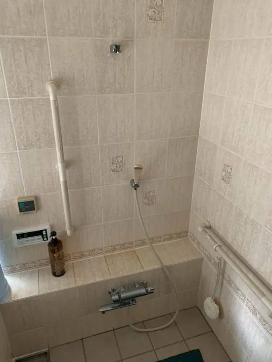 工事前　群馬県館林市のお客様の浴室水栓工事