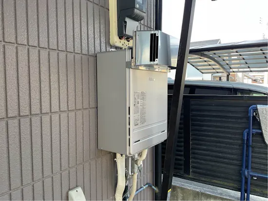 工事後　埼玉県さいたま市のお客様のガス給湯器交換工事