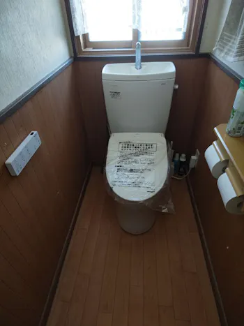 福島県いわき市のお客様のトイレ工事