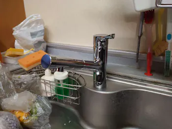 愛知県名古屋市緑区のお客様のキッチン水栓工事