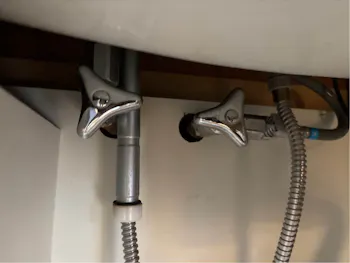 群馬県安中市のお客様の洗面所水栓交換工事　具体的な工事内容4