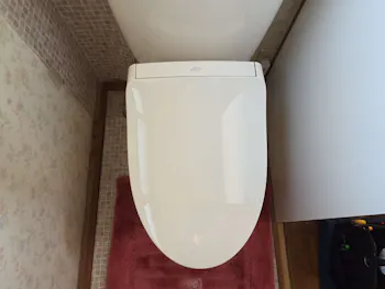 栃木県宇都宮市のお客様の便座交換工事