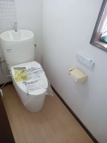 東京都昭島市のお客様のトイレ工事　具体的な工事内容1