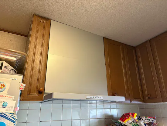 工事後　神奈川県相模原市中央区のお客様のコンロ・フード交換工事