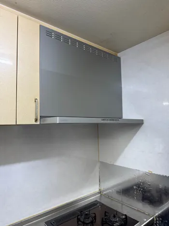 静岡県浜松市中央区のお客様のレンジフード交換工事